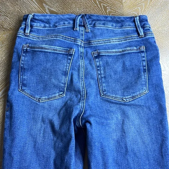 GOOD AMERICAN Good Legs Raw Hem Skinny Jeans 6/28 - Picture 8 of 11